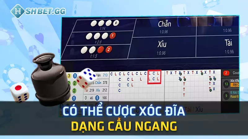Cách chơi xóc đĩa Kubet luôn thắng dành cho tân Bet thủ 4 Có thể cược Xóc Đĩa dạng cầu ngang