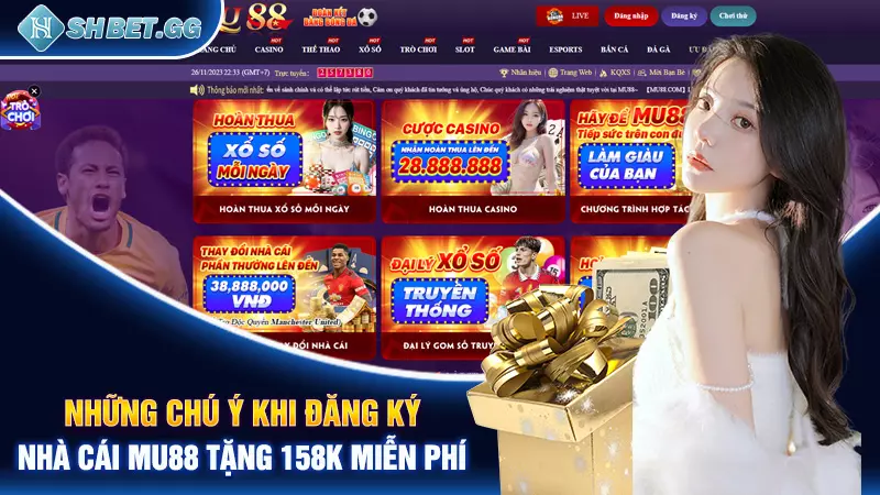 Nhà cái MU88 tặng 158k miễn phí cho game thủ uy tín nhất 6 Những chú ý khi đăng ký nhà cái MU88 tặng 158k miễn phí