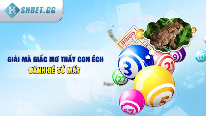 Giải mã giấc mơ thấy con ếch đánh đề số mấy 3 Giải mã giấc mơ thấy con ếch đánh đề số mấy